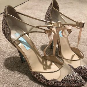 Betsy Johnson Rose Gold Shoes